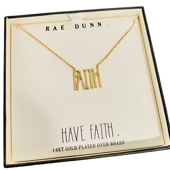 Rae Dunn | Faith Necklace - Picture 2 of 13